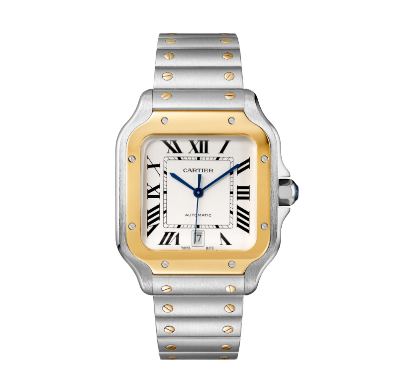 Cartier Santos De Cartier Large Two-Tone W2SA0009