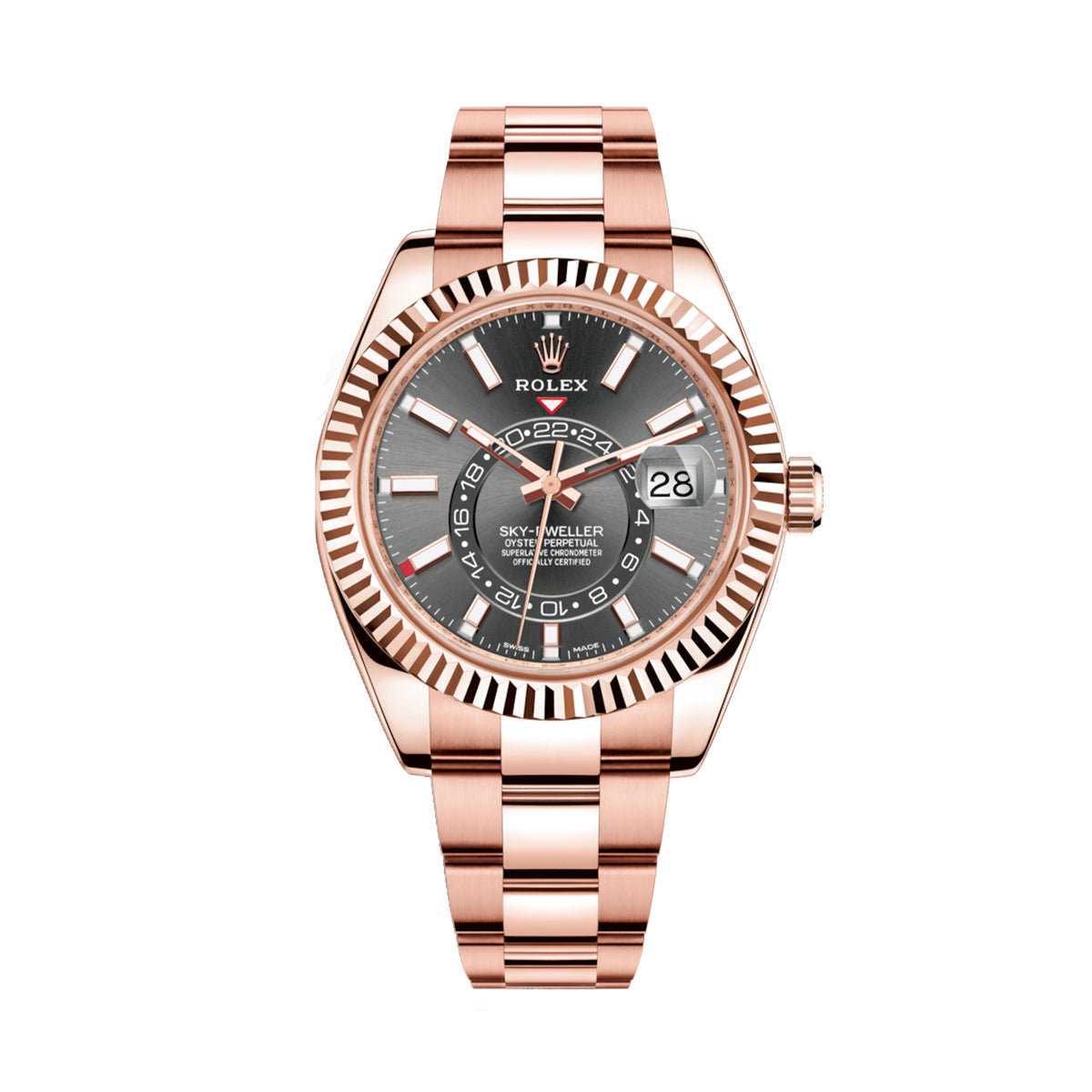 Rolex Skydweller Rg Slate Grey 326935