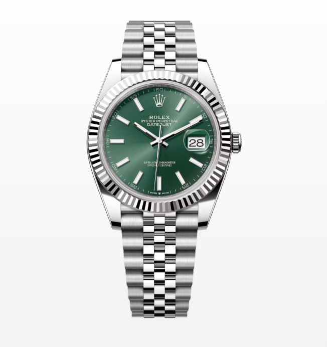 Rolex Datejust 41mm, Green Dial