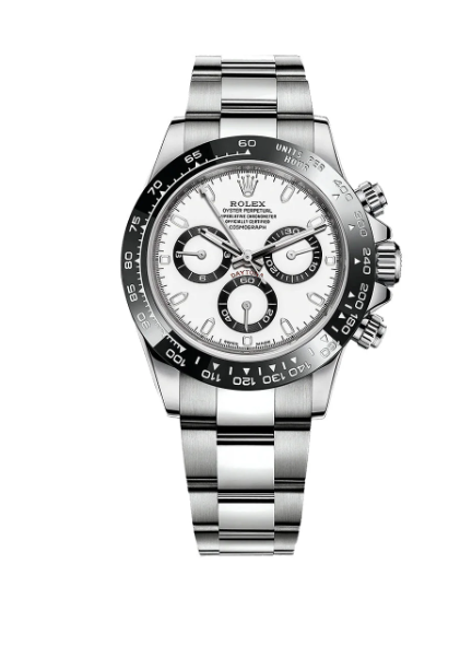Rolex Cosmograph Daytona, White Dial (Panda)