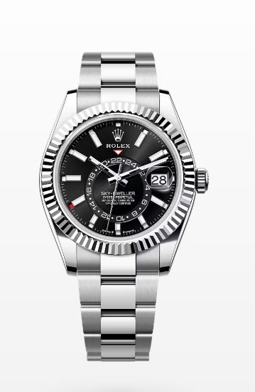 Rolex Sky-Dweller, Black Dial, Oyster
