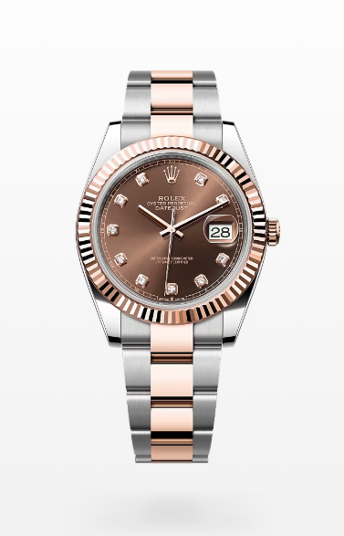 Rolex Datejust 41mm, Steel and Rose