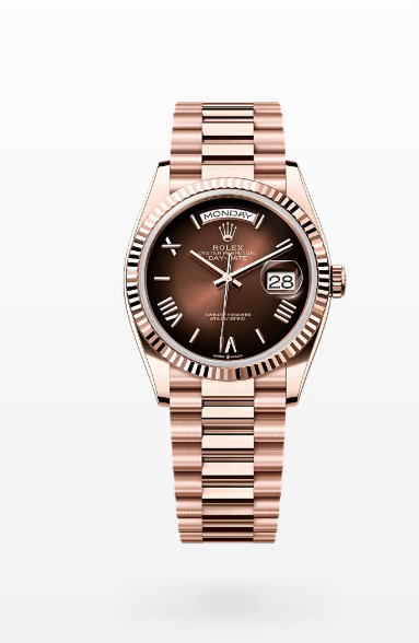 Rolex Day-Date 36mm, Rose, Ombre Dial