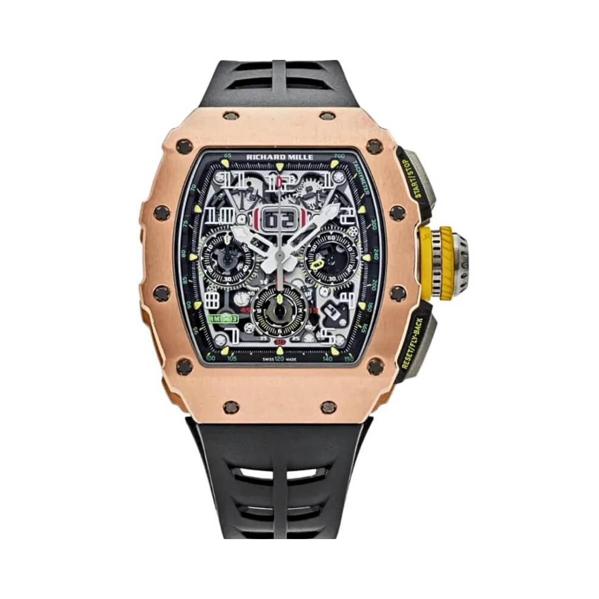 Richard Mille RM11-03, Rose Gold, Skeleton