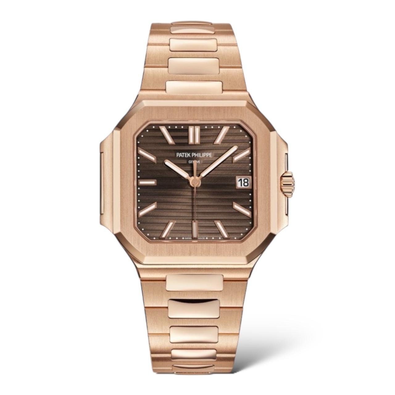 Patek Philippe Cubitus 7128/1R Sunburst Brown