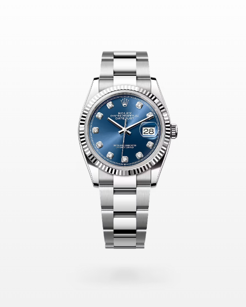 Rolex Datejust 36mm, Oyster, Blue Diamond