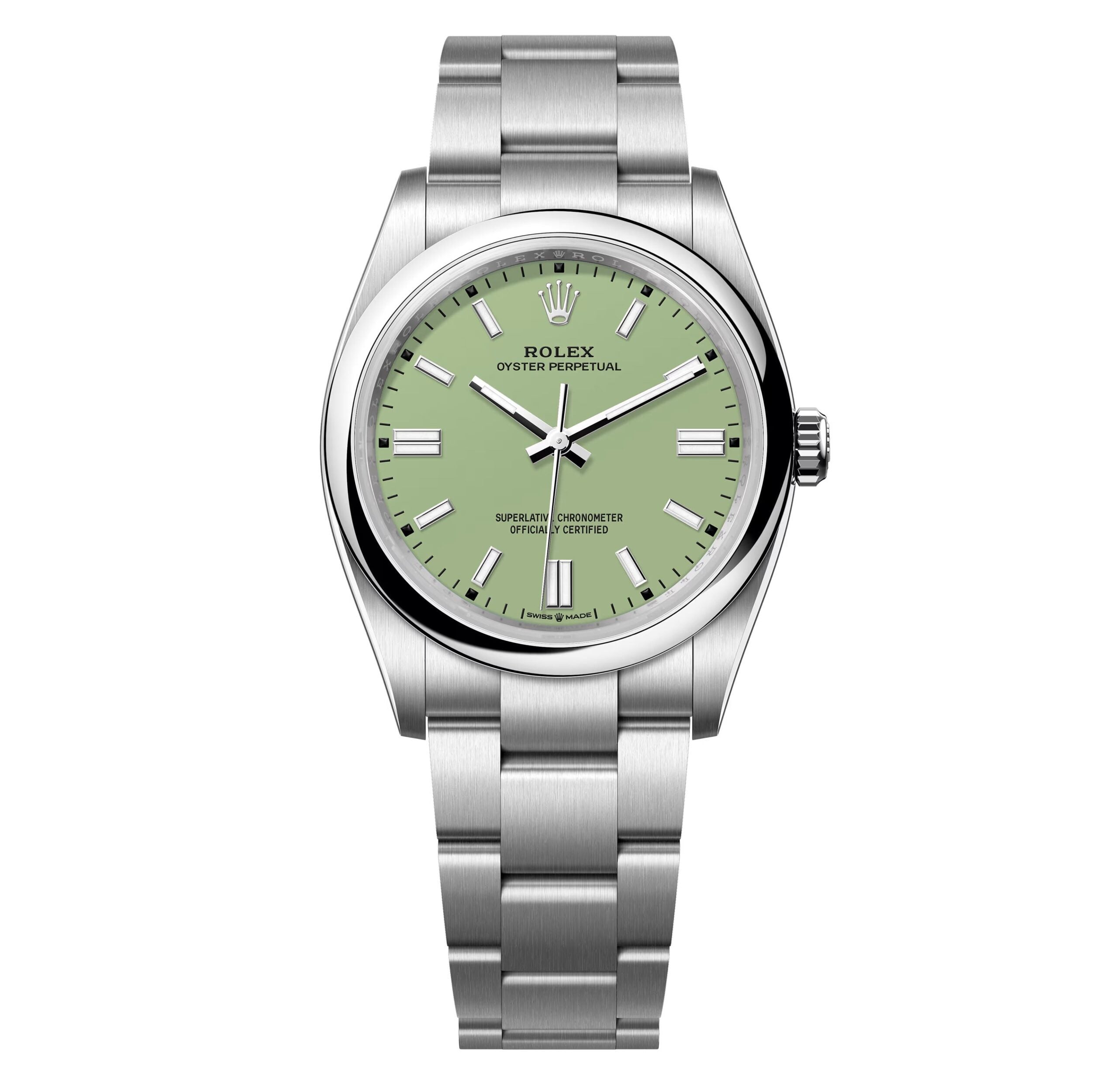 Rolex Oyster Perpetual, 36mm, Pistachio