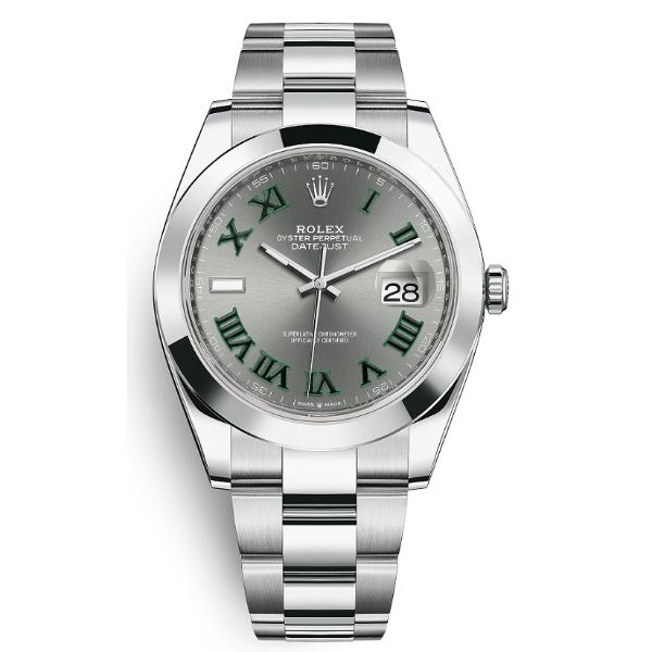 Rolex Rolex Datejust 41mm, Smooth, Wimbledon Dial