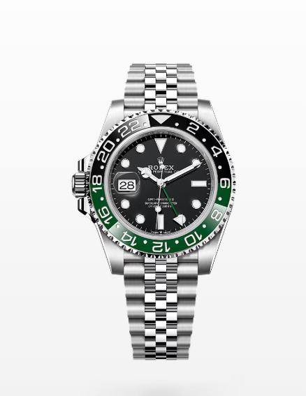 Rolex GMT-Master II, Green/Black, Jubilee (Sprite)