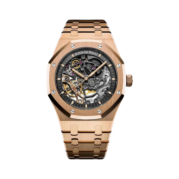 Audemars Piguet Royal Oak, Rose Gold, Skeleton Dial