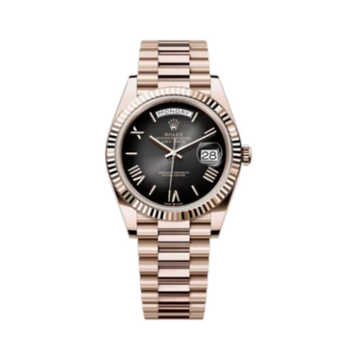 Rolex Day-Date 40mm, Rose Gold, Black Ombre