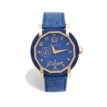 Graff GraffStar Grand Date, Blue Dial
