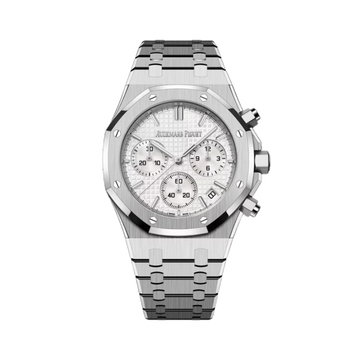 Audemars Piguet Royal Oak Chronograph (Steel white dial)